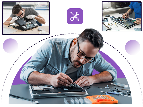 Bring any Laptop and get it repaired
