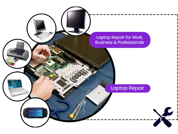 Laptop Repair for Work, Business & Professionals
