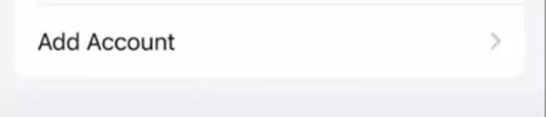 Add Account Again