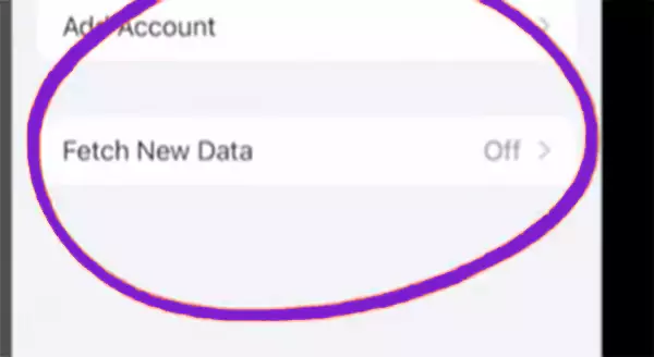 Click Fetch New Data