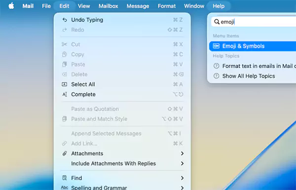 Click edit and Paste
