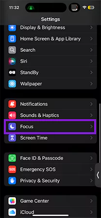 Head directly to the Focus