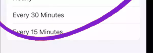 Select Fetch Every 15 Min