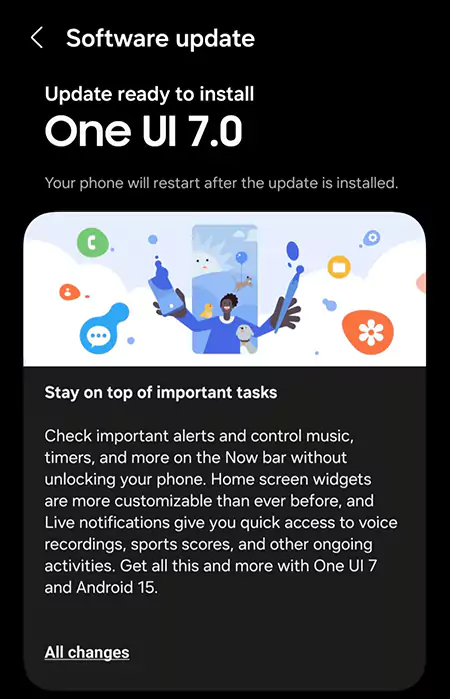 Install the Updateee