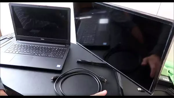 Laptop with an External Screen