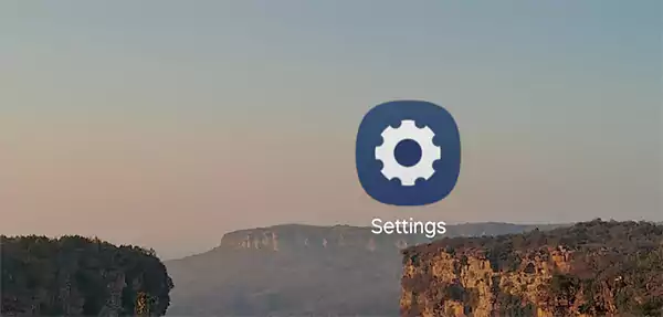 Open Settings