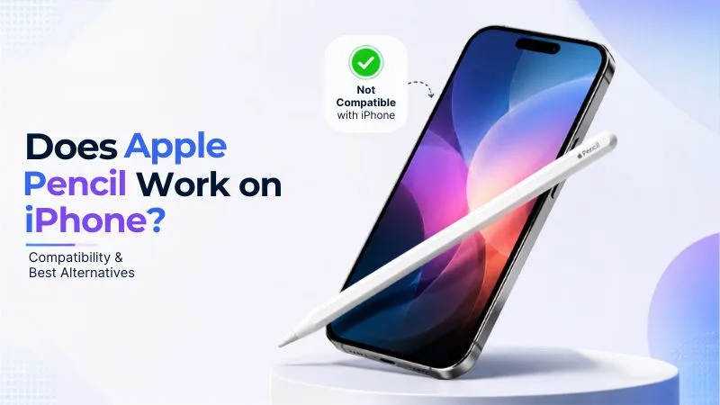 Apple pencil on iphone