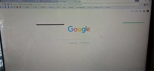 Black Pixel on Screen