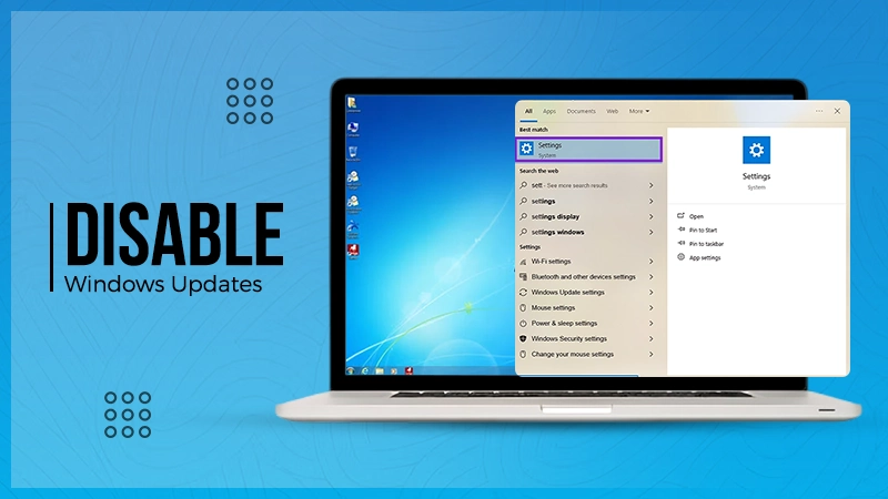 Disable Windows Updates