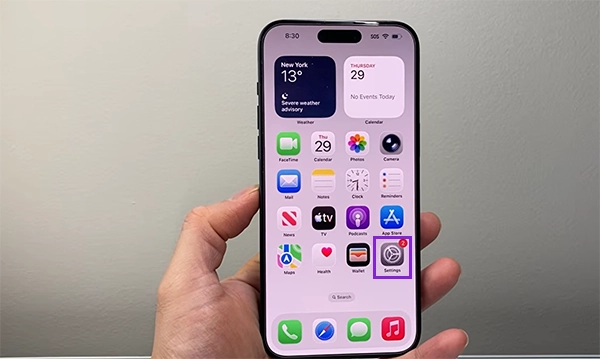 Go to Device Settings