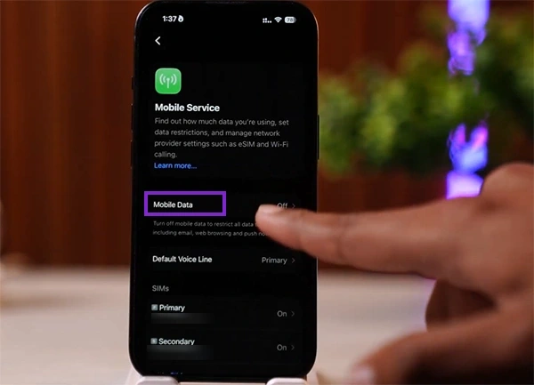 Mobile Data use
