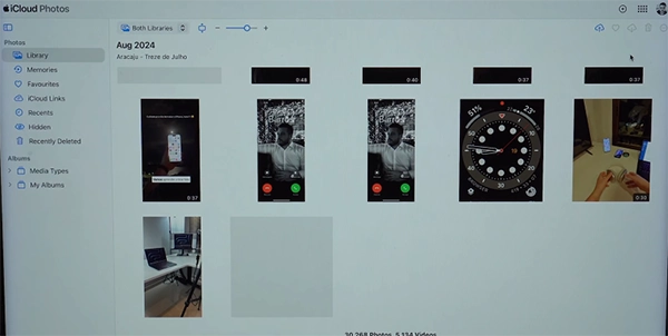 Syncing photos