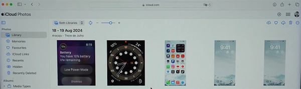 iCloud download photos