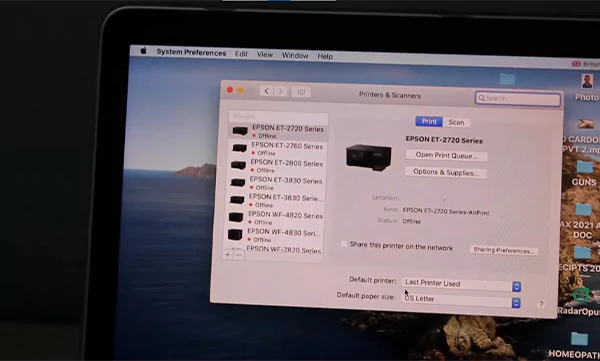 Your system will configure and detect your printing device now you are ready to print