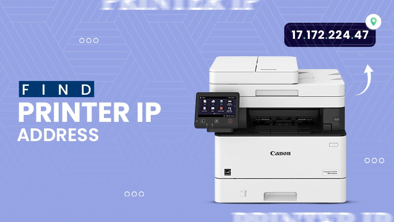 find printer ip