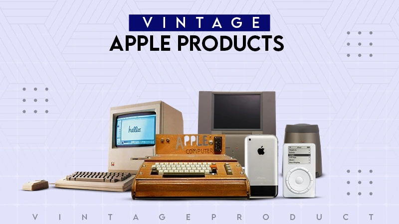 vintage apple products