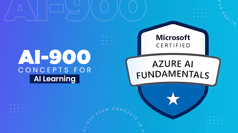 AI-900 Exam Concepts in Artificial Intelligence Learning