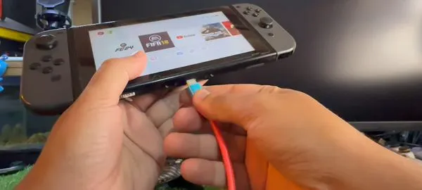Then connect the HDMI end of the cable to your TV