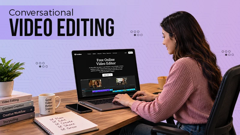 Conversational Video Editing: How to Edit a Timeline by Just Describing the Change
